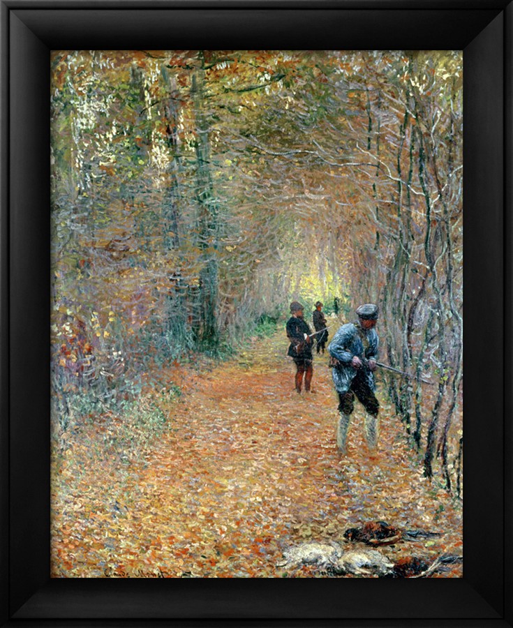 The Shoot, 1876-Claude Monet Painting